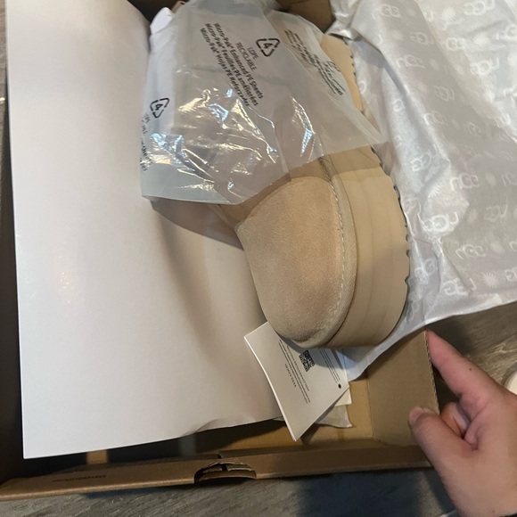 UGG Women's Classic Ultra Mini Platform in Mustard Seed - Picture 8 of 16